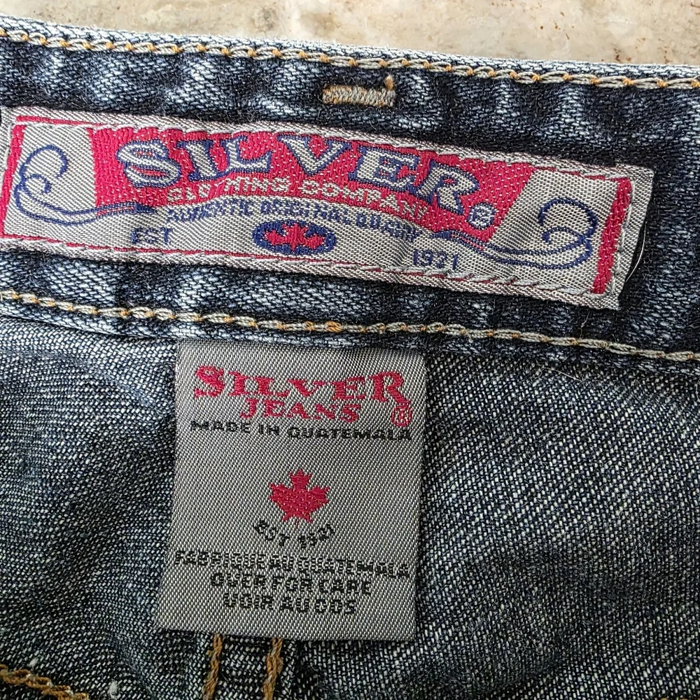 Silver Jeans men silver